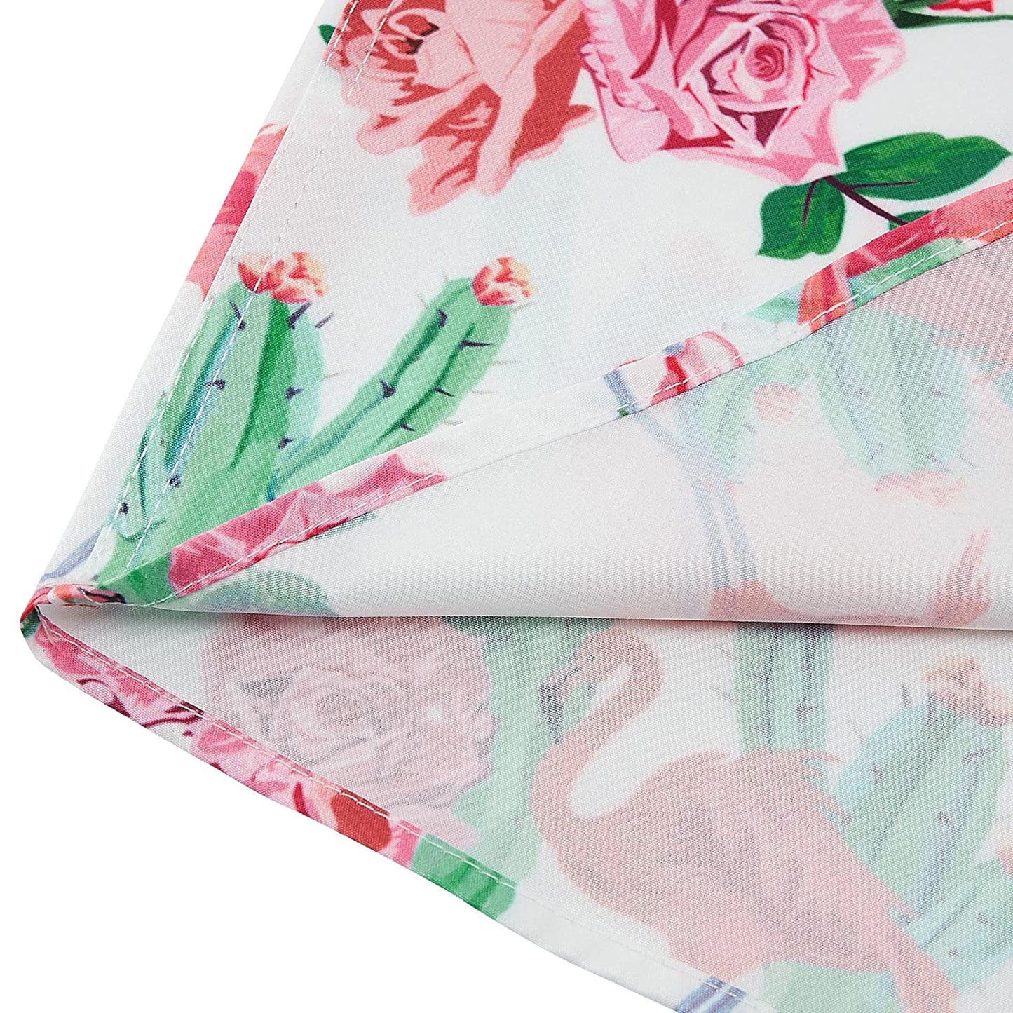 Kaktus Rose Flamingo Lustiges Hawaiihemd