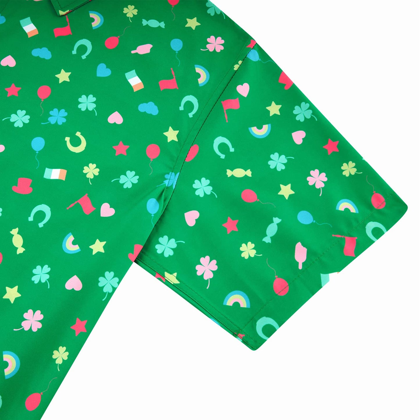 St Patrick's Day Green Funny Hawaiian Shirt