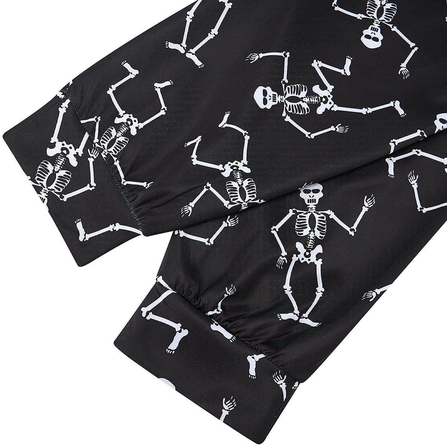 Lustige Jogginghosen mit Skelett-Motiv