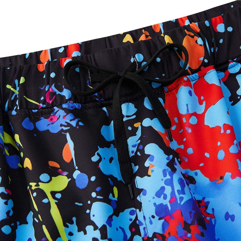 Colorful Paint Splatter Funny Sweatpants