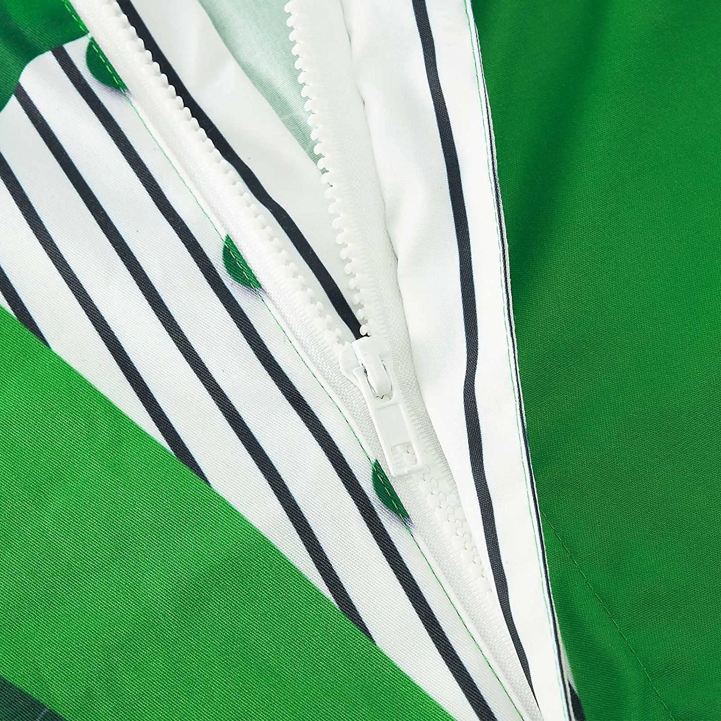 Green Tuxedo St. Patrick's Day Shamrock Male Romper