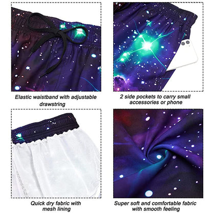 Space Galaxy Grappige Zwembroek