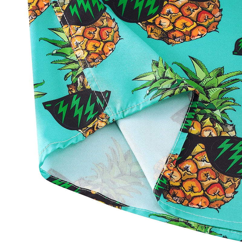 Handsome Sunglasses Pineapple Funny Hawaiian Shirt