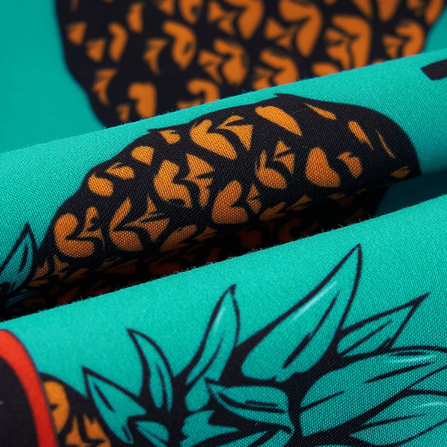 Coole lustige Boardshorts mit Palmen und Ananas für Damen