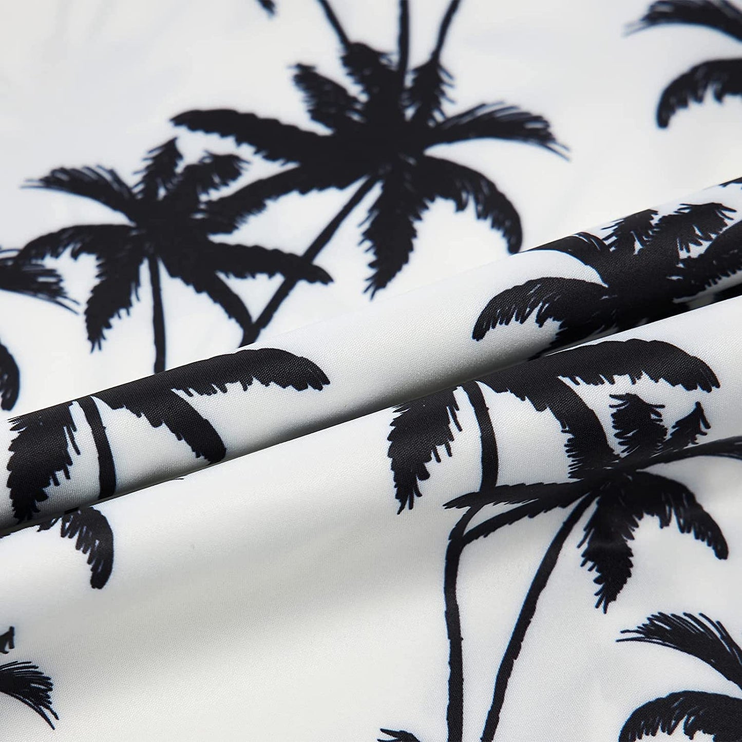 Wit Palmboom Grappig Knoop Shirt