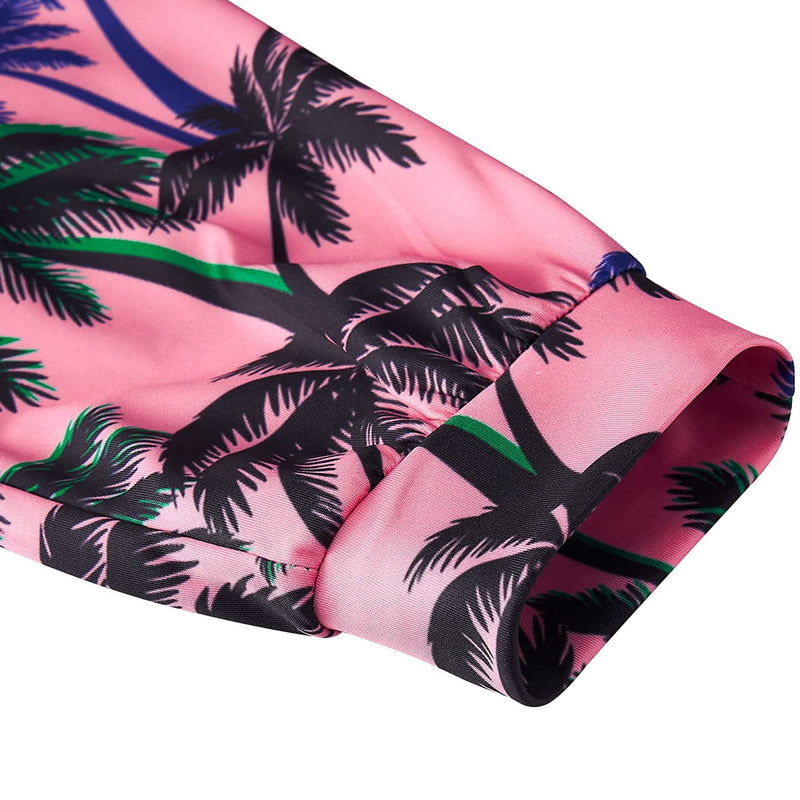 Palm Tree Pink Funny Joggers