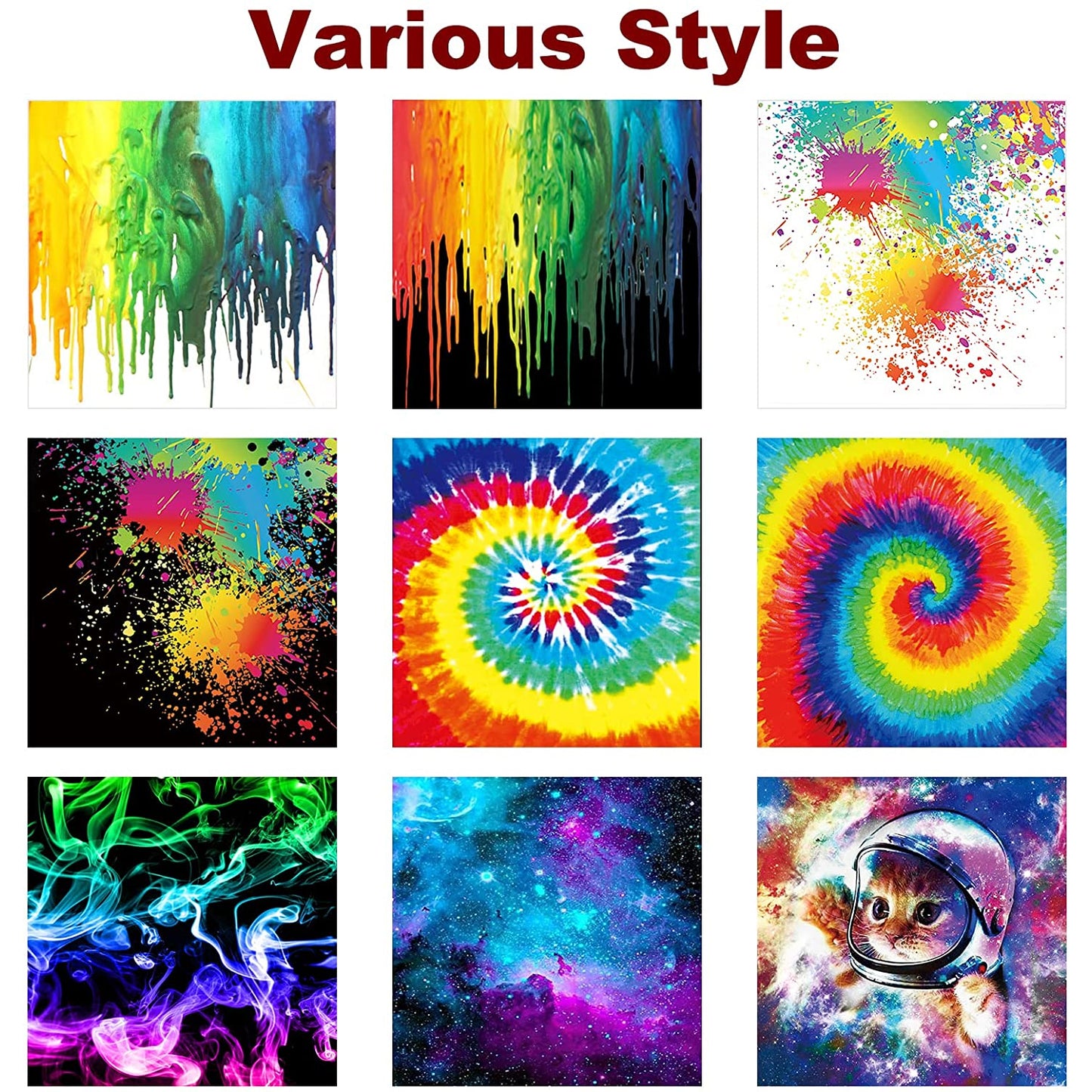 Kleurrijke Swirl Grappige Hoodie