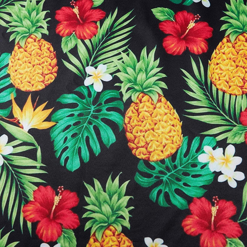 Floral Pineapple Funny Hawaiian Shirt