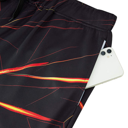 Rote geometrische lustige Jogginghose