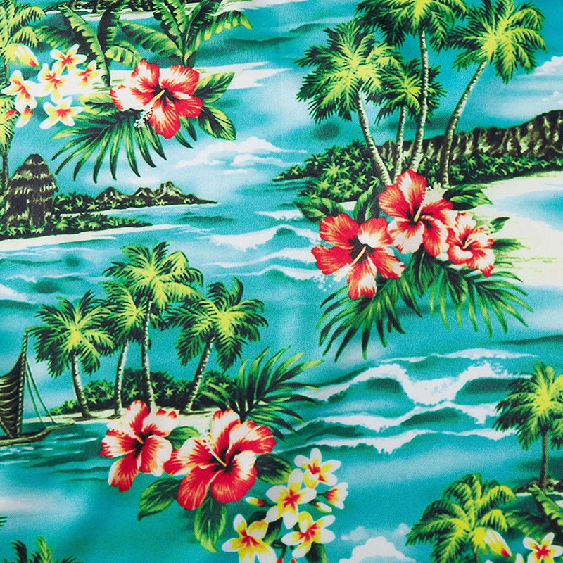 Hawaii Island Tree Funny Hawaiian Shirt