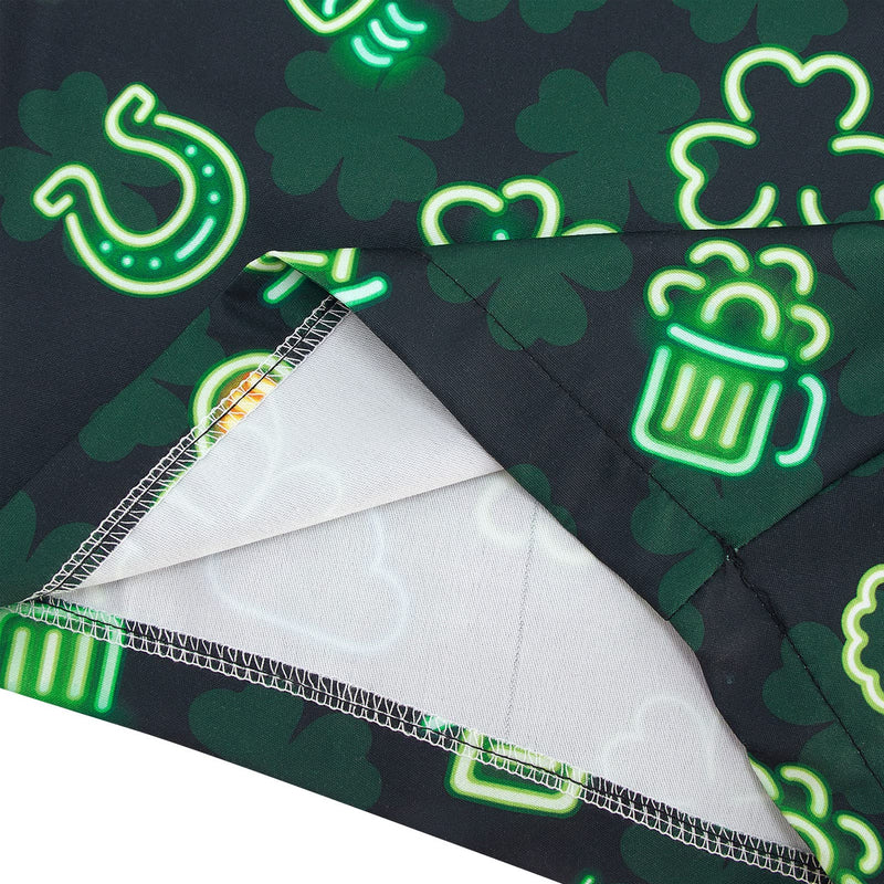 St. Patrick's Day Clover Male Romper