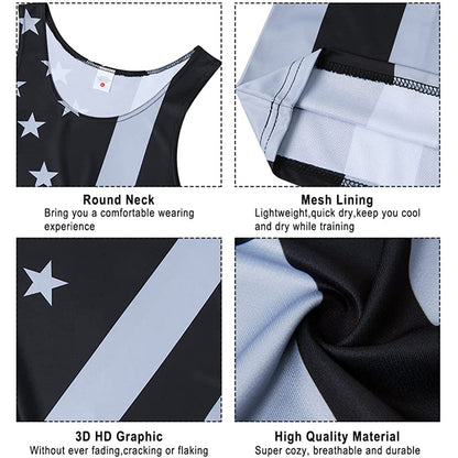 Amerikaanse vlag grappig tanktopje