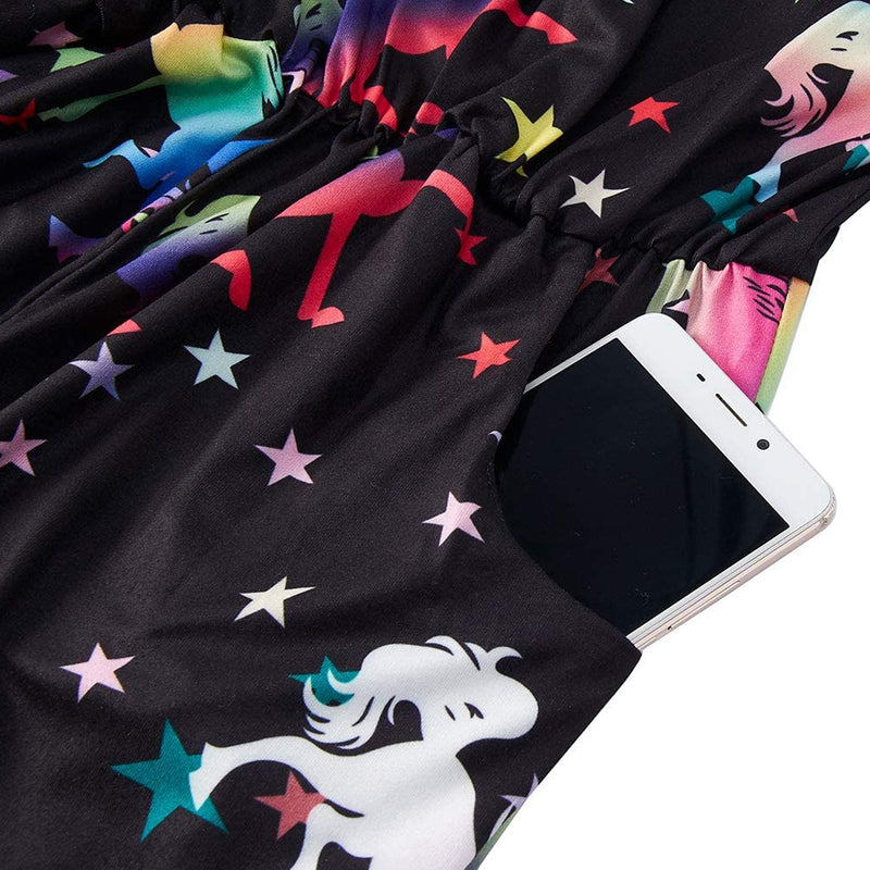 Unicorns Funny Romper for Women