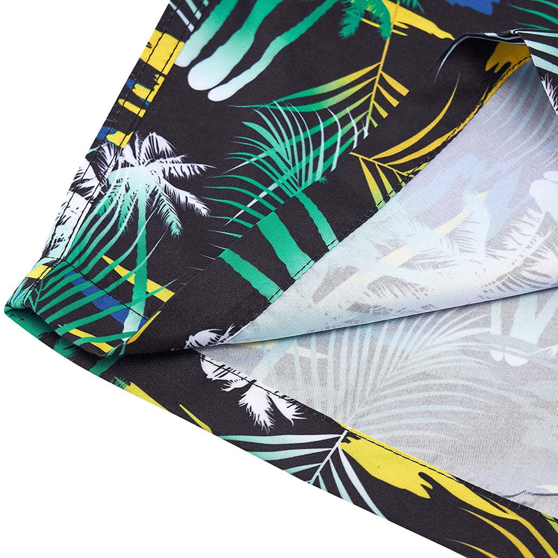 Tropical Leaf Tree Funny Swim Trunks