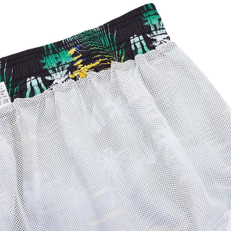 Tropical Leaf Tree Funny Swim Trunks