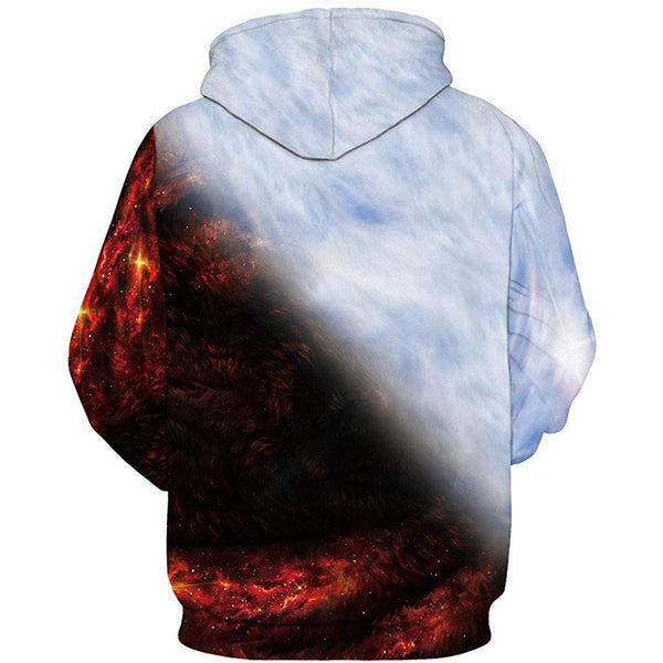 Yin Yang Wolfs Hoodie